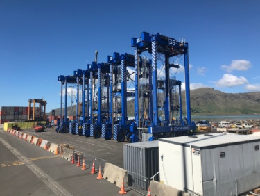 Lyttelton Port Company Straddle Carriers